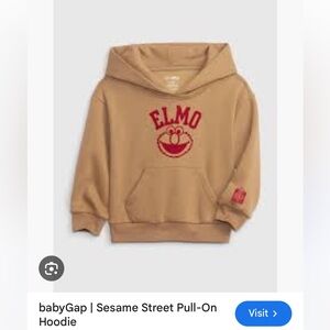 Sold out size 3 years Elmo gap hoodie